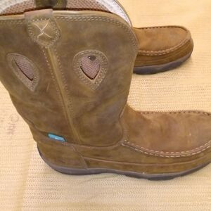 Justin Leather Boots